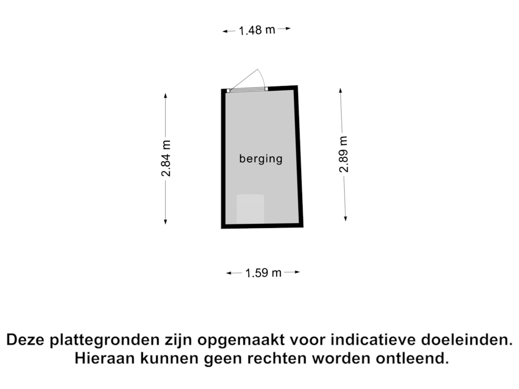 Bekijk plattegrond van Berging van Pharus 211