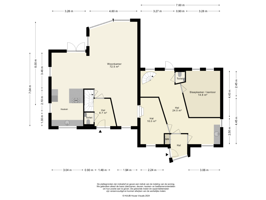 Bekijk plattegrond van Begane Grond van Planetenveld 9