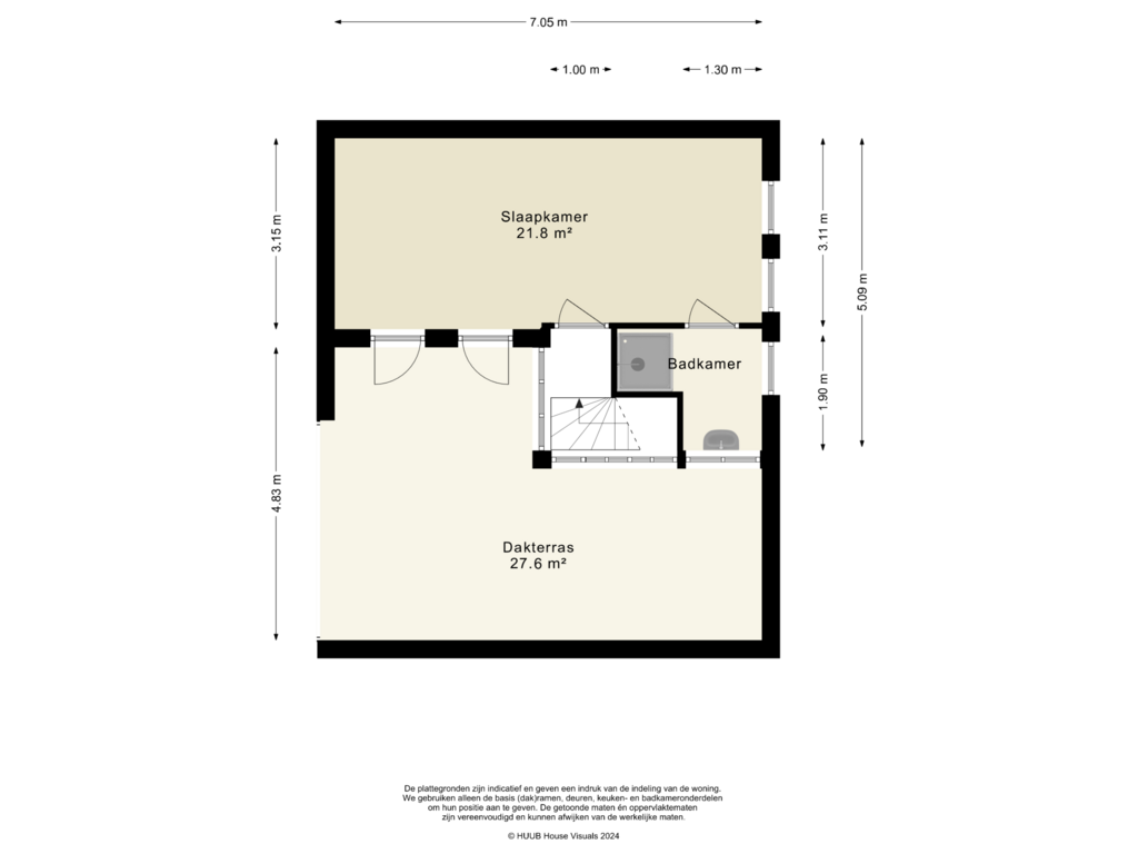 Bekijk plattegrond van 2e Verdieping van Planetenveld 9