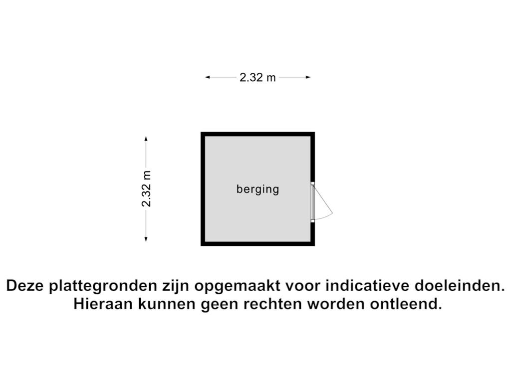 Bekijk plattegrond van berging van Koolhovenlaan 90