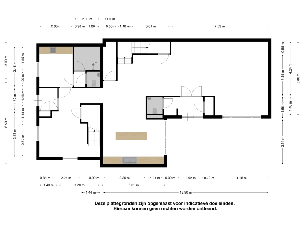 Bekijk plattegrond van Begane grond van Kerkhofpad 10