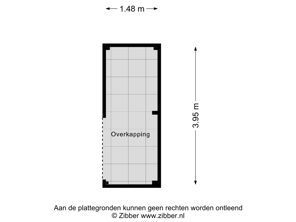 Bekijk plattegrond van Overkapping van Demer 15