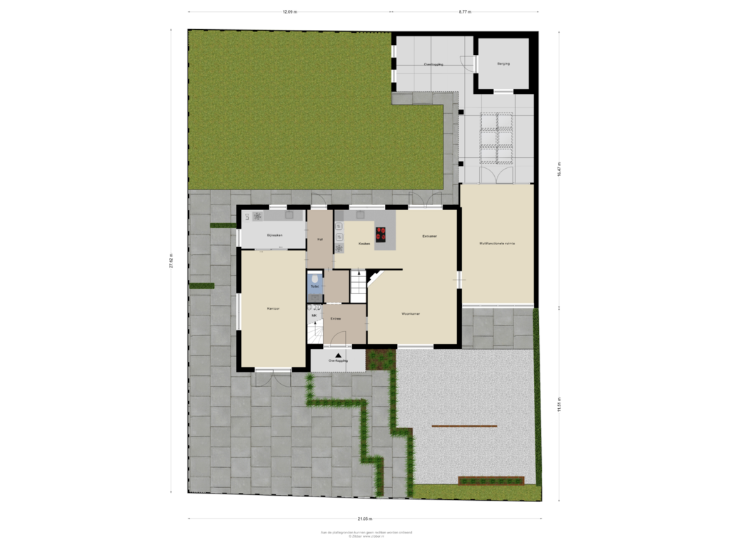 Bekijk plattegrond van Begane Grond_tuin van Kerkstraat 6