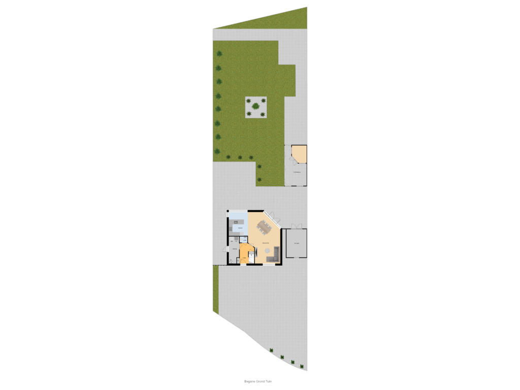 Bekijk plattegrond van Begane Grond  Tuin van Torenvalk 3