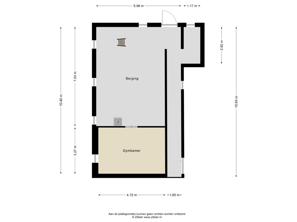 View floorplan of BERGING of Weinterp 37