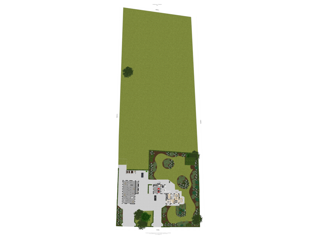 View floorplan of Tuin of Moststraat 11