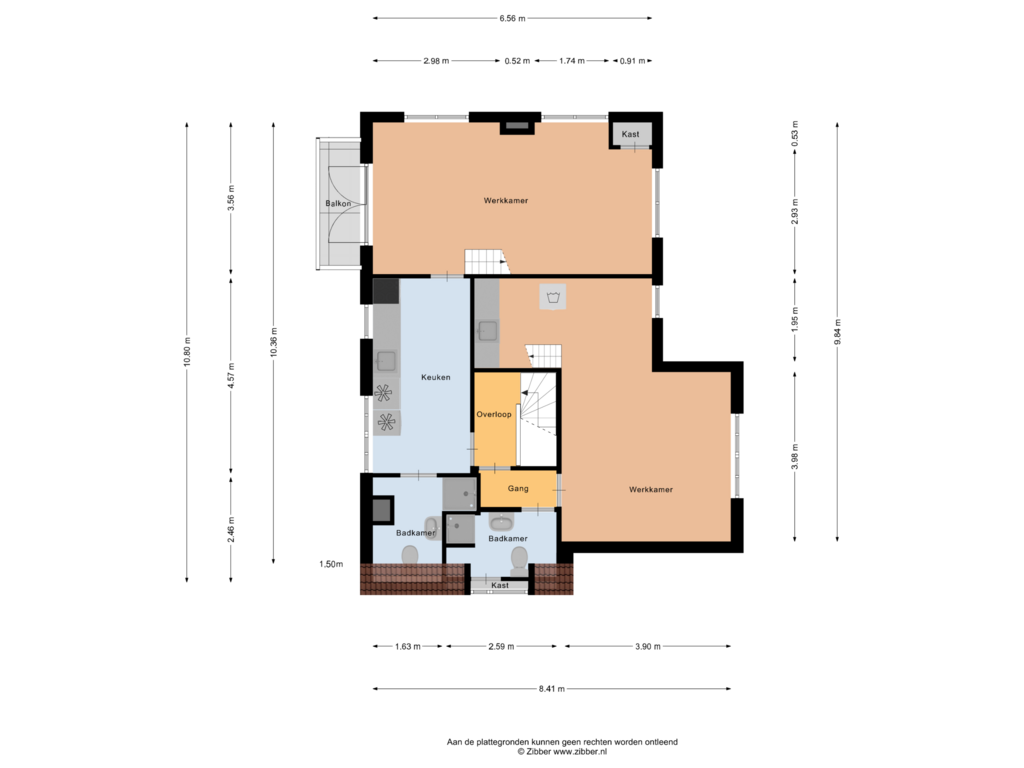 Bekijk plattegrond van Eerste Verdieping van van Beuningenlaan 33