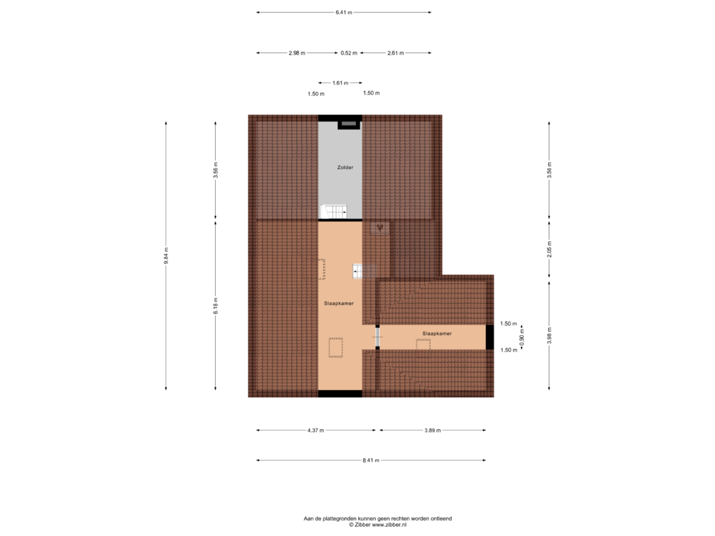 Bekijk plattegrond van Tweede verdieping van van Beuningenlaan 33