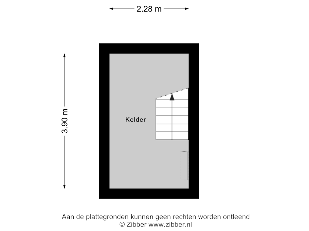 Bekijk plattegrond van Kelder van Buizerdweg 31