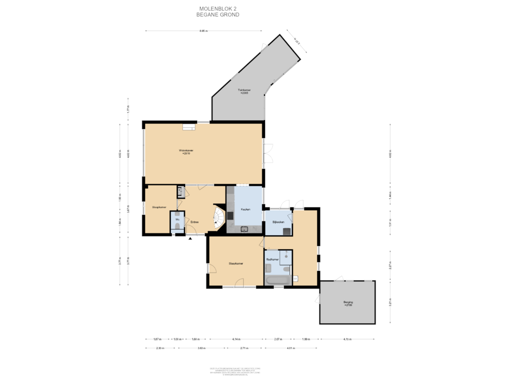 Bekijk plattegrond van Begane grond van Molenblok 2