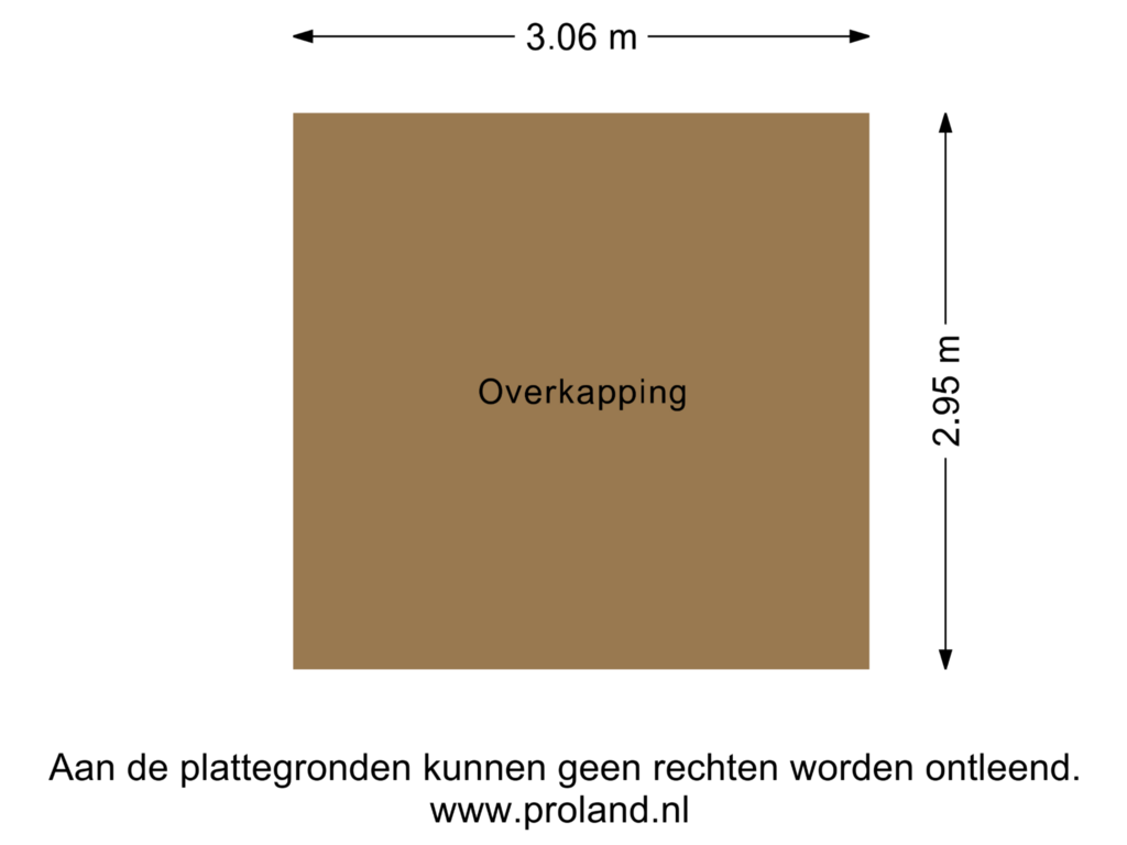 Bekijk plattegrond van Overkapping van Noorderstraat 185