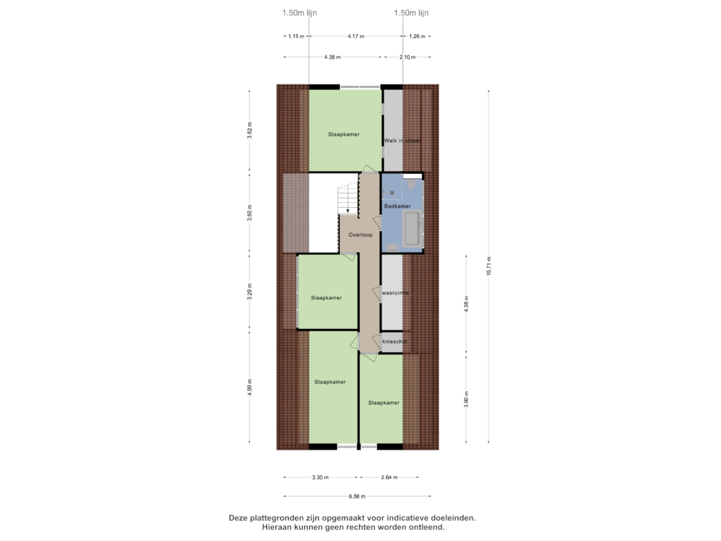 Bekijk plattegrond van Eerste Verdieping van Jan Oomsstraat 2