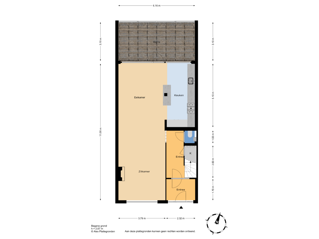 Bekijk plattegrond van Begane grond van Deijlerweg 67