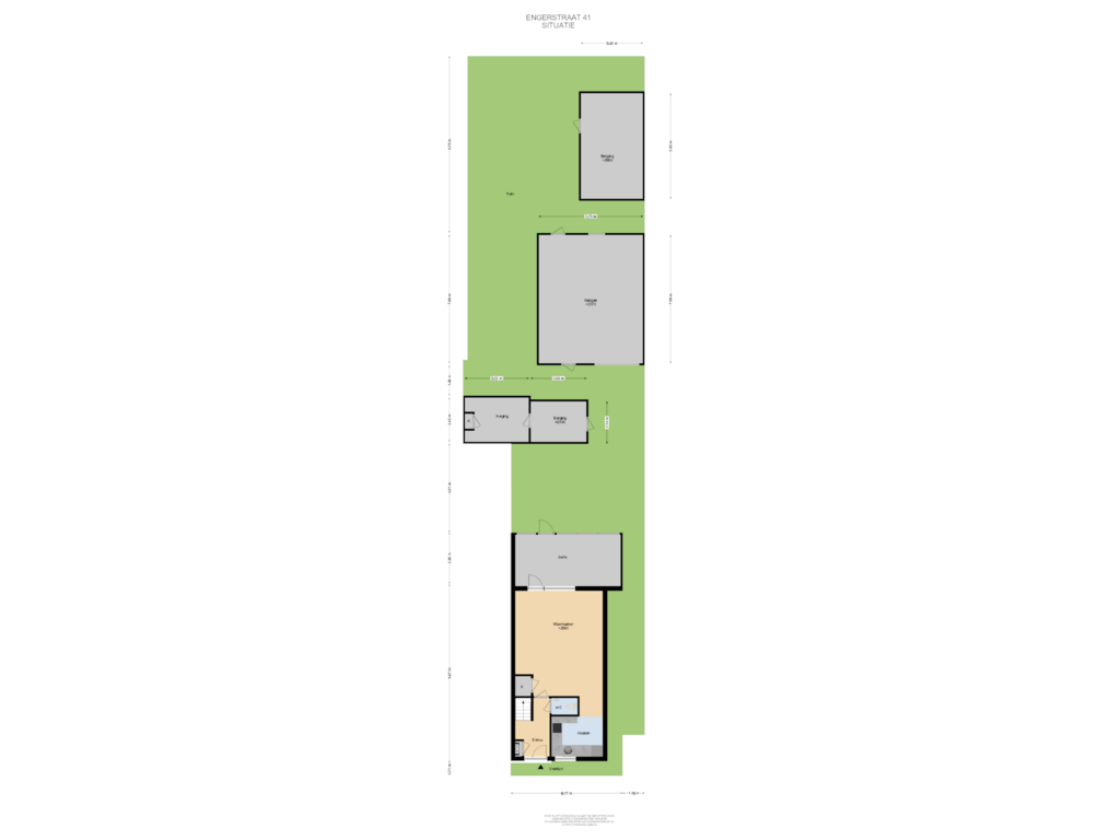 Bekijk plattegrond van Situatie van Engerstraat 41