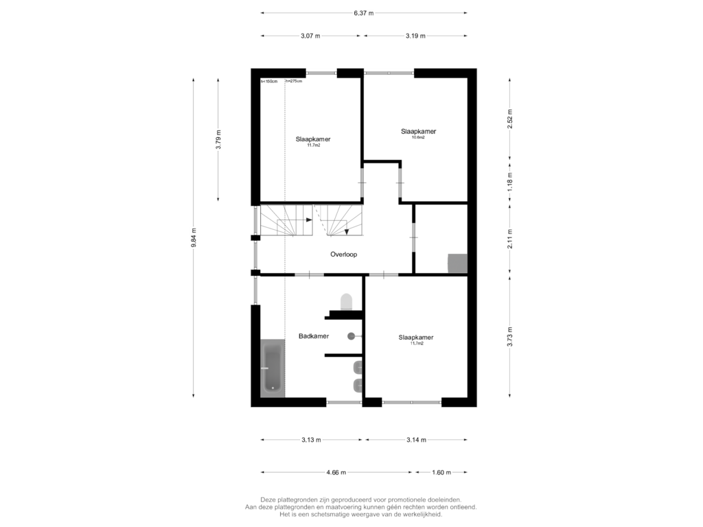 View floorplan of Eerste Verdieping of Transvaal 32