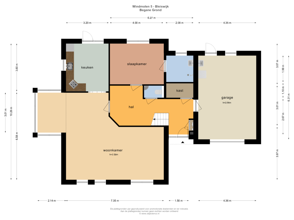 Bekijk plattegrond van Begane Grond van Windmolen 5