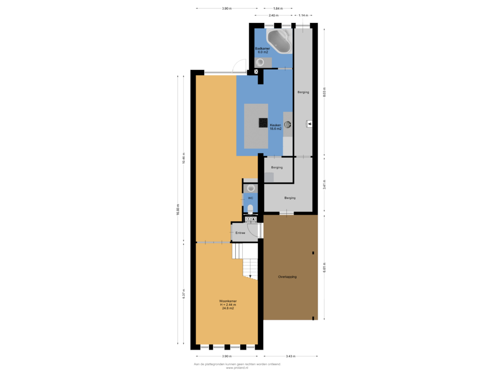 Bekijk plattegrond van Begane Grond van Essenstraat 23