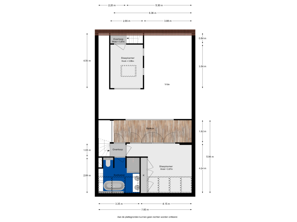 Bekijk plattegrond van 1e Verdieping van Nieuwe Jonkerstraat 56