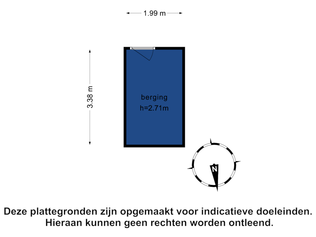 Bekijk plattegrond van Berging van Westervenne 400