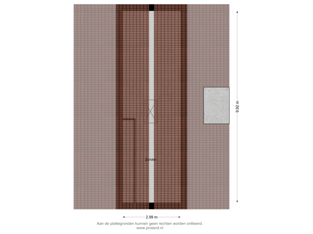 View floorplan of 2e Verdieping of Maansteendreef 7