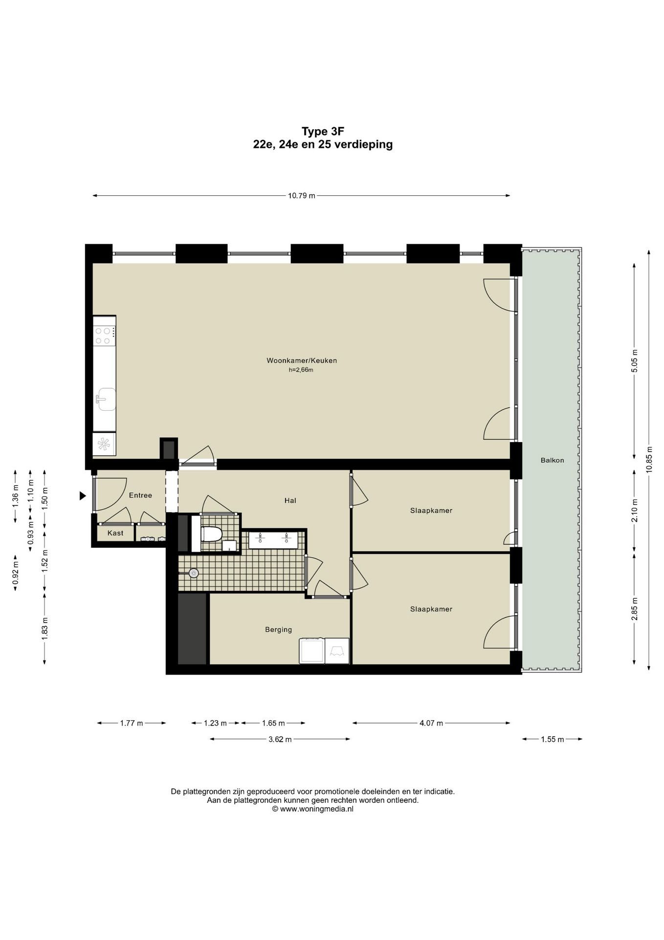 Foto 19 van SPOT Amsterdam | Scarlet (Bouwnr. D.25.01)