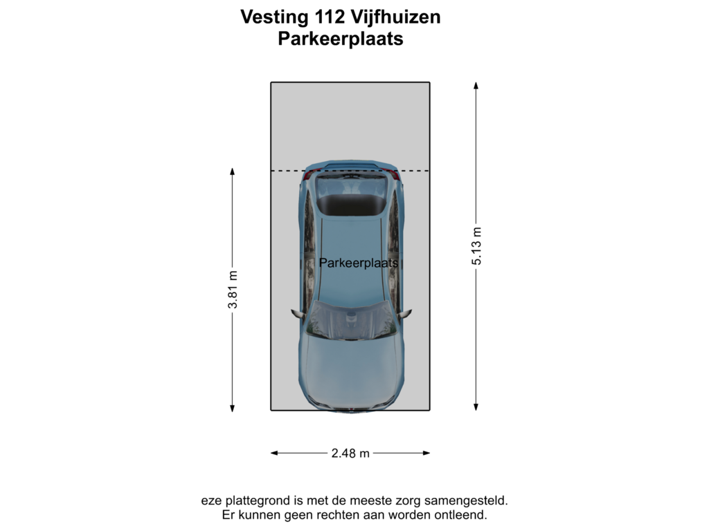 Bekijk plattegrond van Parkeerplaats van Vesting 112