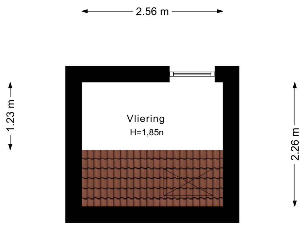 Bekijk plattegrond van Vliering van Jos Colerstraat 1