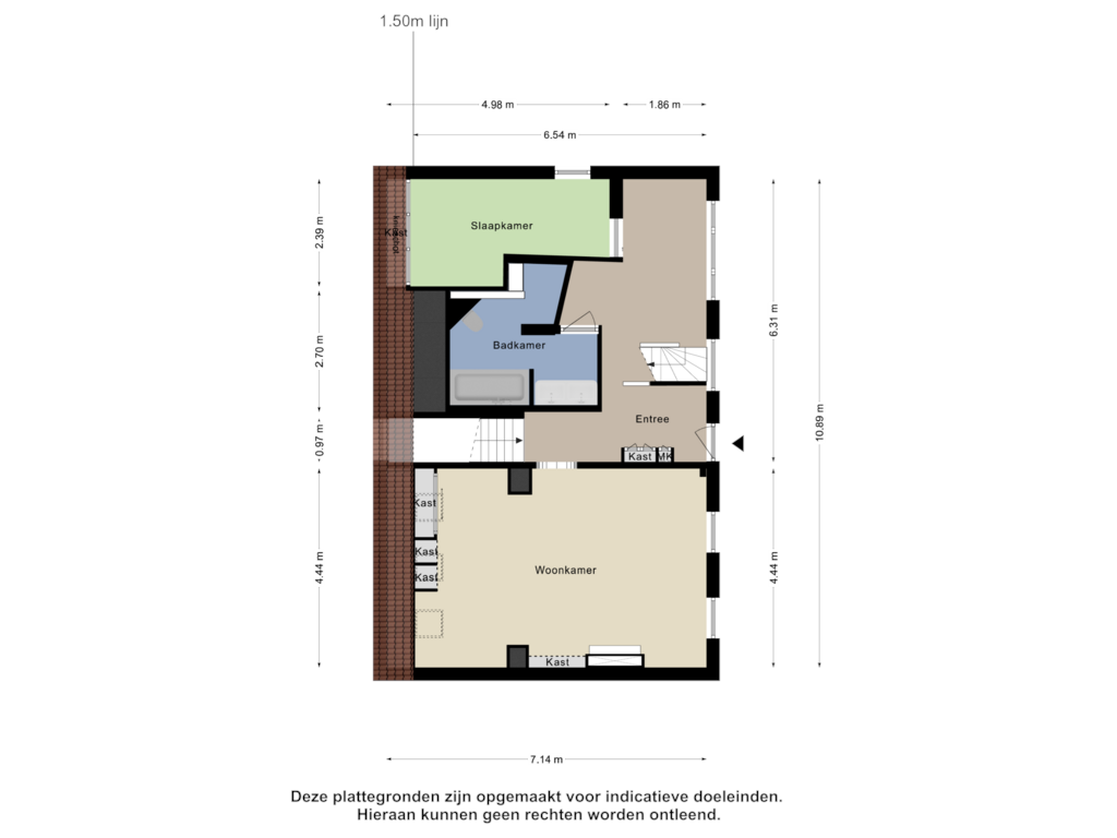 View floorplan of Begane Grond of Molendijk 46