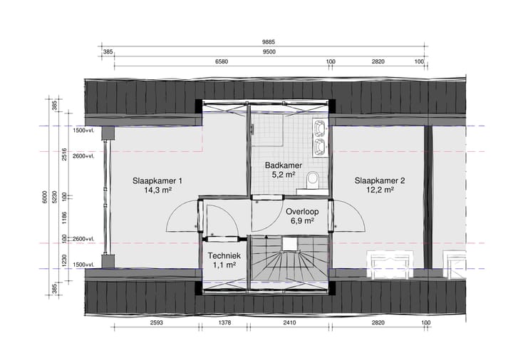 Foto 10 van Eendrachtstraat 6-B