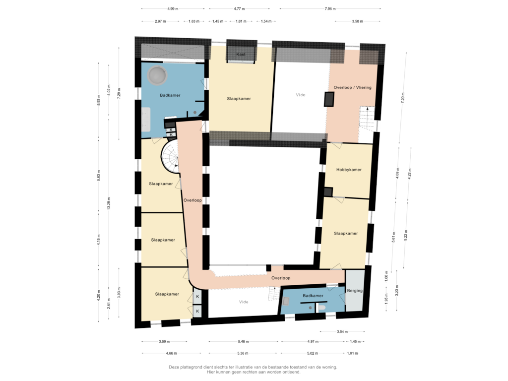 Bekijk plattegrond van Verdieping van Hobbelrade 63