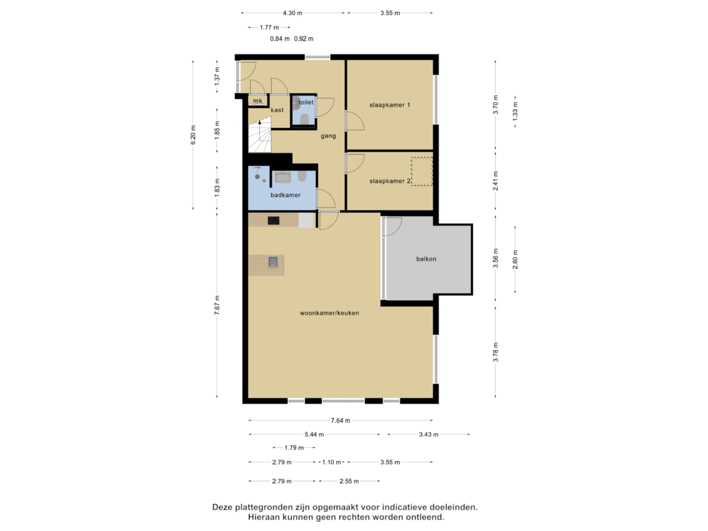 Bekijk plattegrond van Begane grond van A.Vlaminckxplein 21