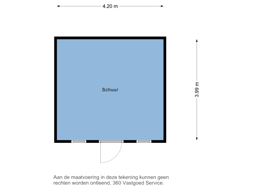 Bekijk plattegrond van Schuur van Pluimersdijk 25-B