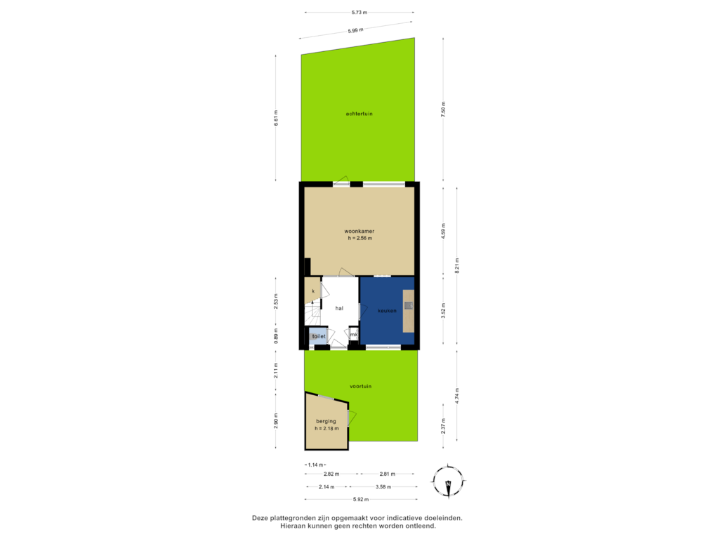 Bekijk plattegrond van 1_Begane grond van Stresemannlaan 88