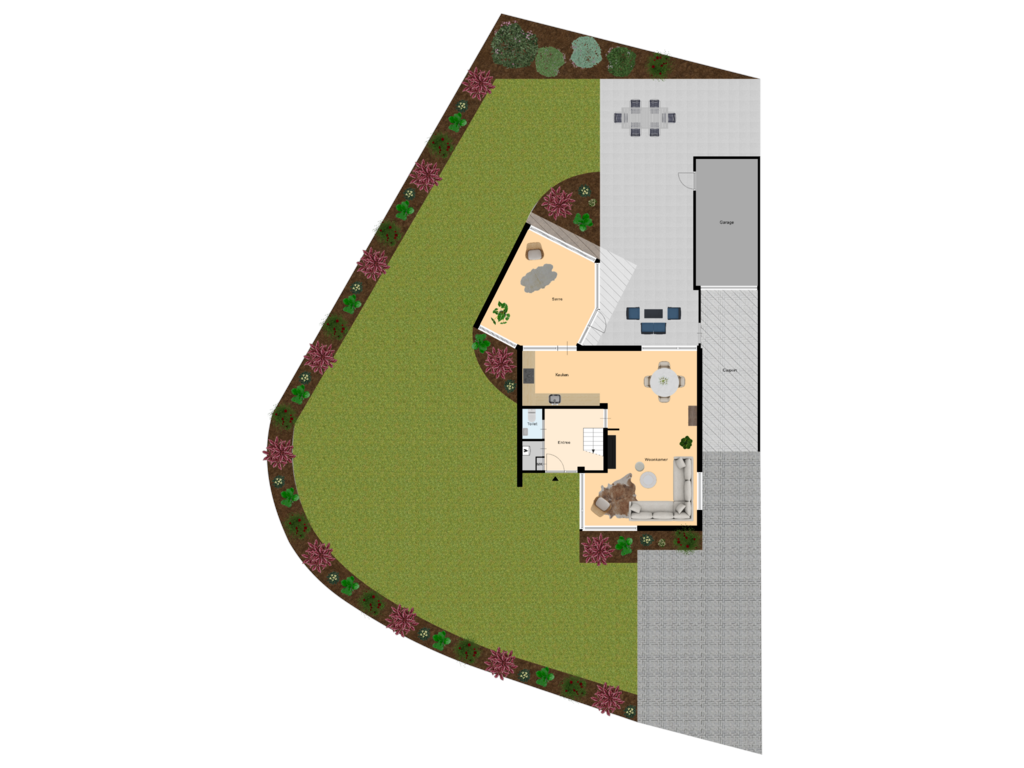 View floorplan of Kadastrale Kaart of de Voortmors 3