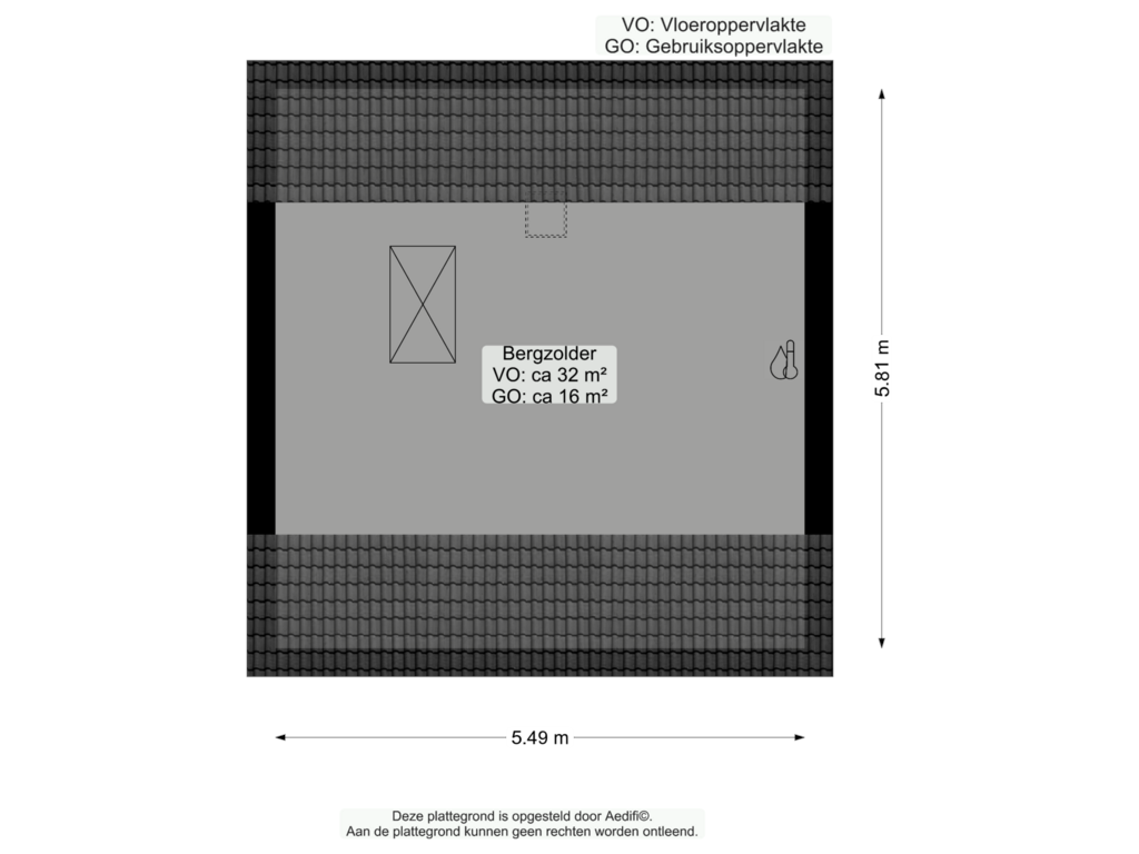 Bekijk plattegrond van Tweede verdieping van Grevingaheerd 101