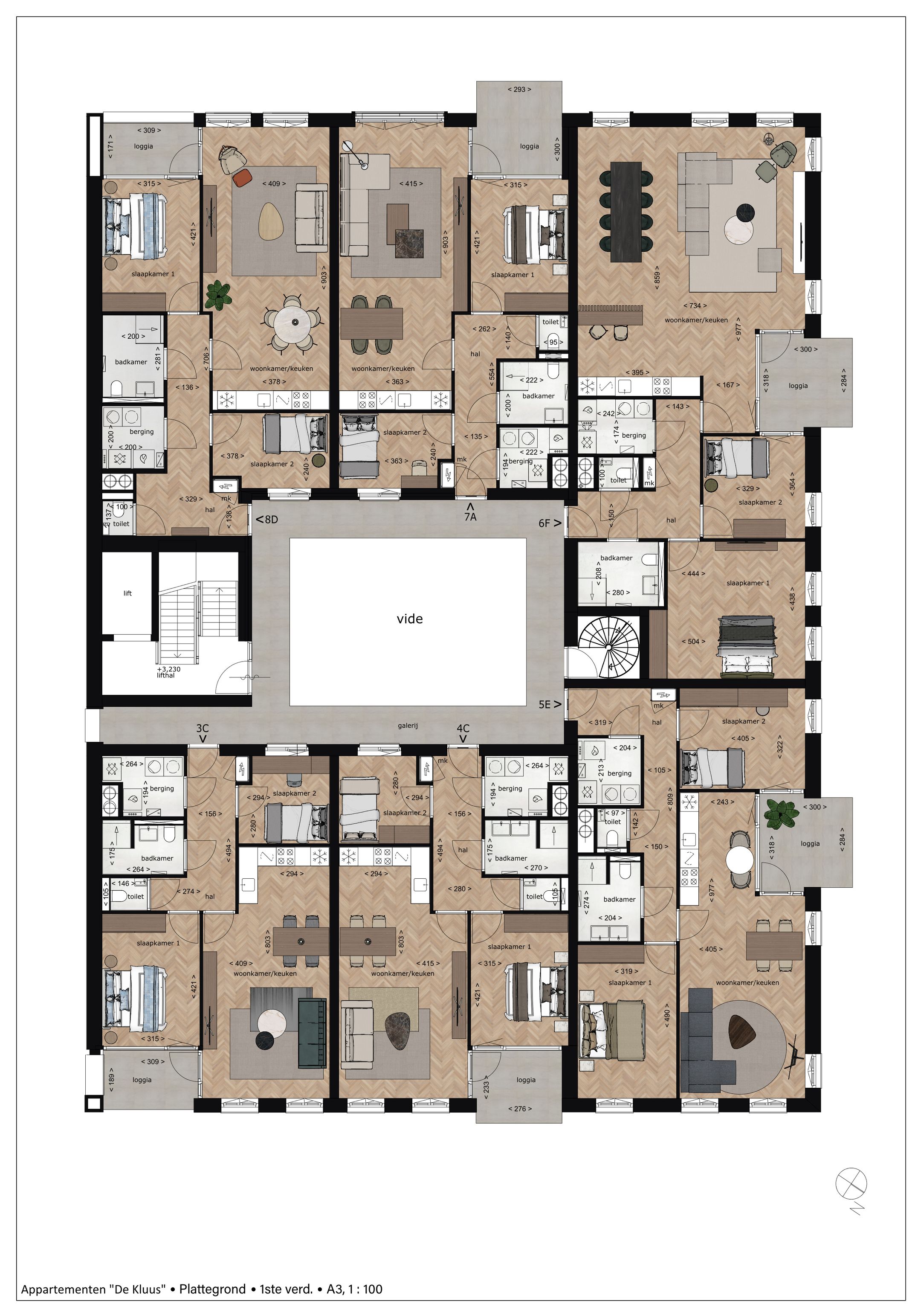 Foto 3 van "De Kluus" Appartementen (Bouwnr. 3)