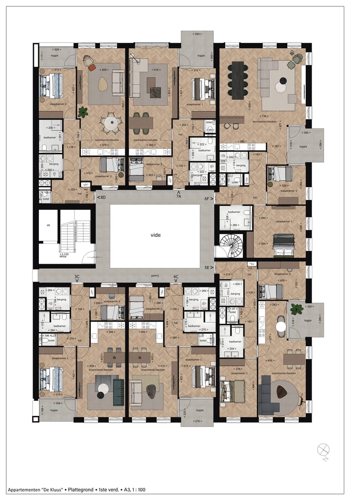 Foto 3 van "De Kluus" Appartementen (Bouwnr. 4)