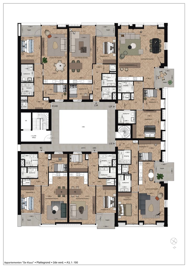 Foto 2 van 'De Kluus" Appartementen (Bouwnr. 11)