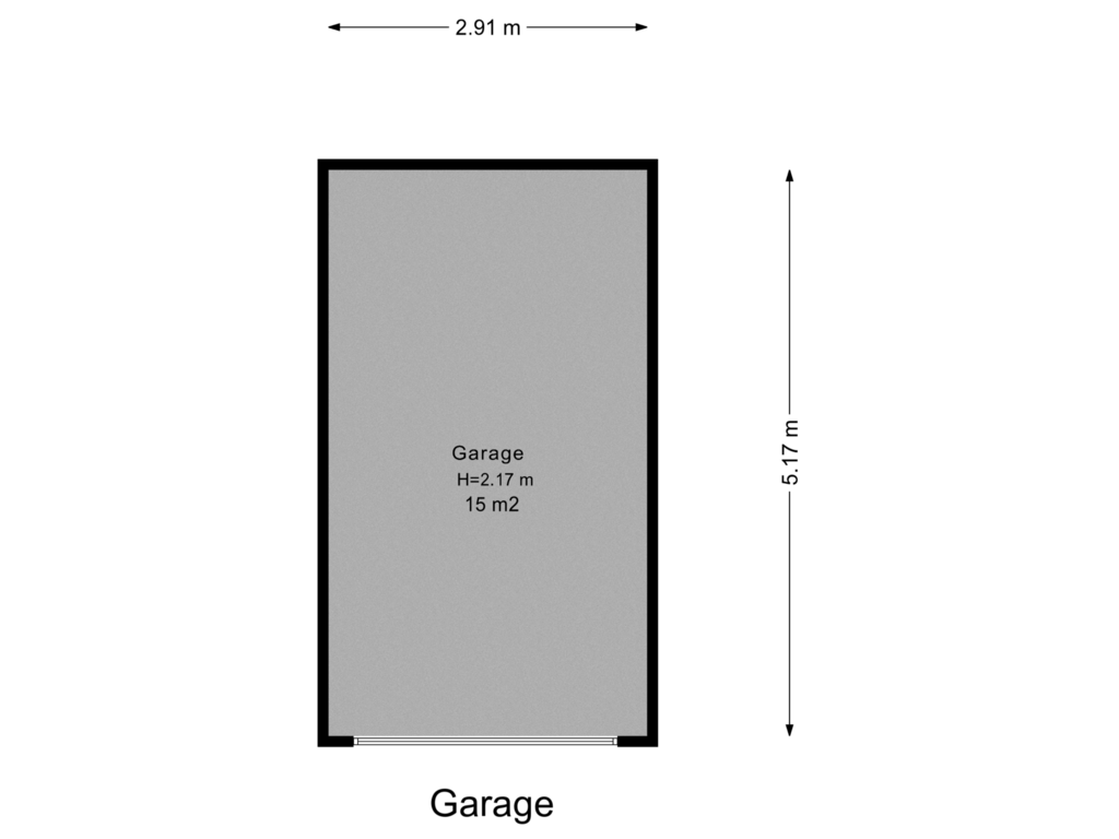 Bekijk plattegrond van Garage van Vetkamp 27