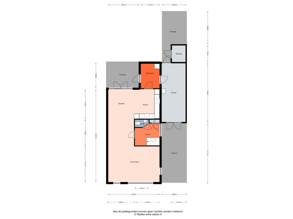 View floorplan of Begane grond of Sterhyacint 2