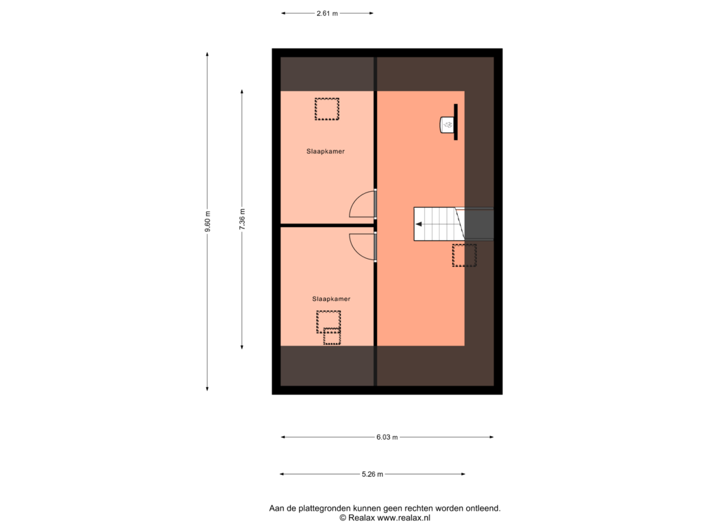 View floorplan of Verdieping 2 of Sterhyacint 2