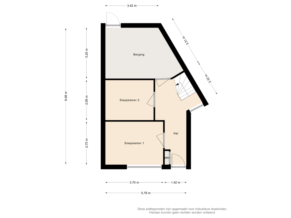 View floorplan of Begane Grond of De Boog 85