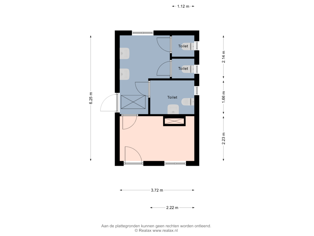 Bekijk plattegrond van Bijgebouw van Deventerstraat 64