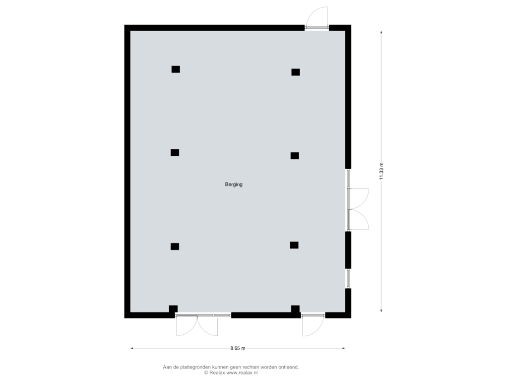 Bekijk plattegrond van Berging van Deventerstraat 64