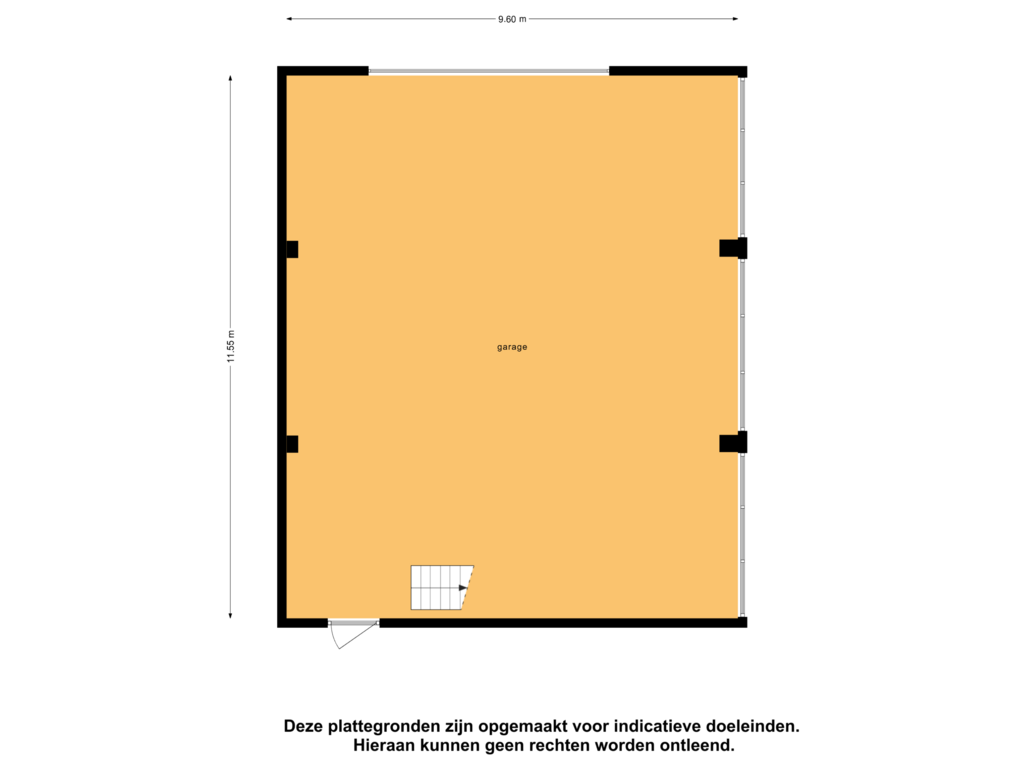 Bekijk plattegrond van Garage van Biezenweg 6