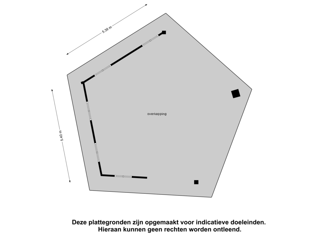 Bekijk plattegrond van Overkapping van Biezenweg 6