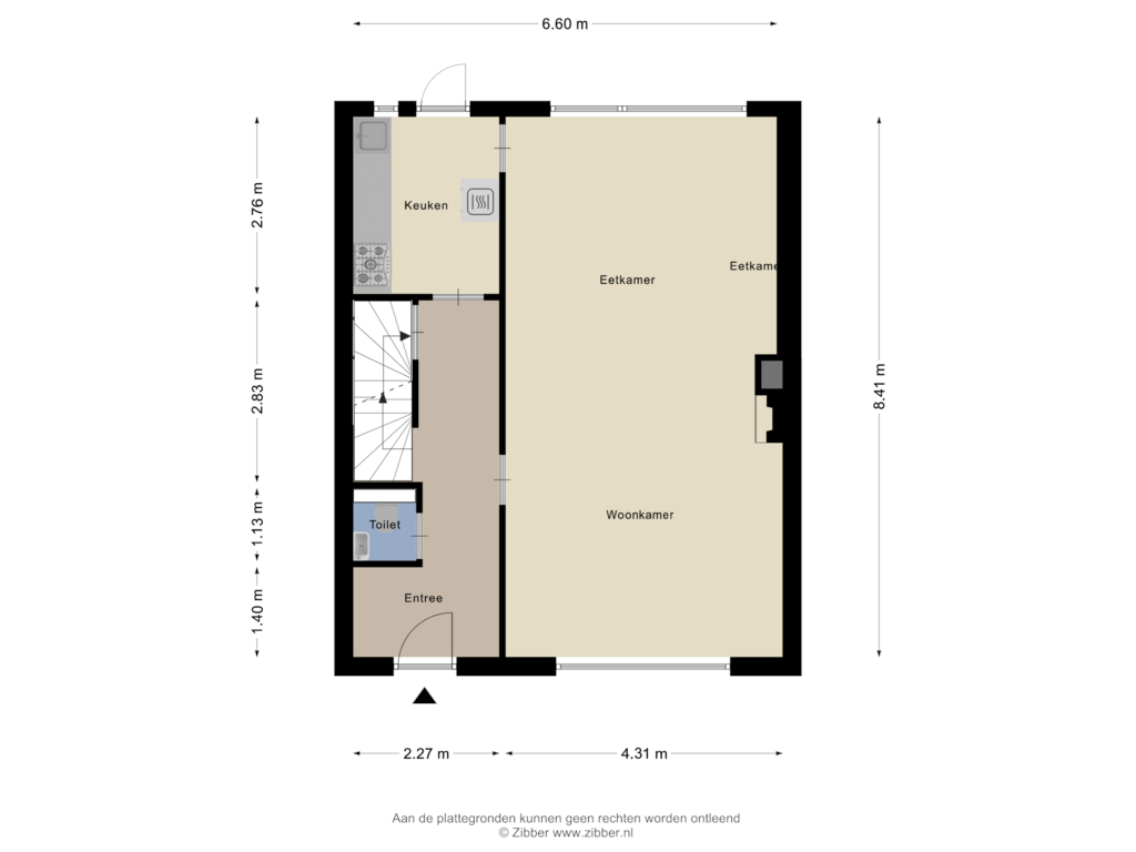 Bekijk plattegrond van Begane Grond van Laan van Klarenbeek 37