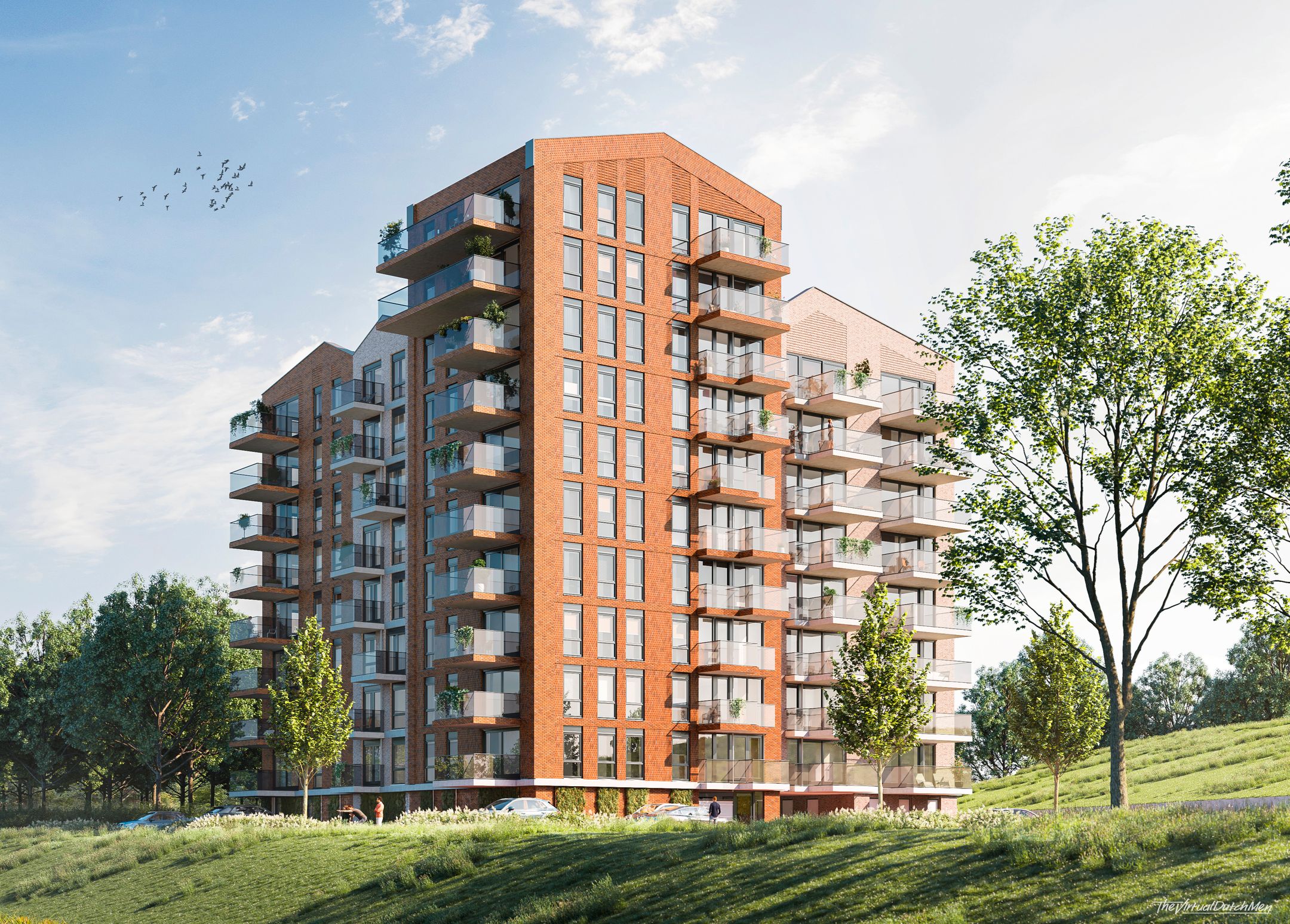 Zwaaikom: de Admiraal (Bouwnr. 36), Oosterhout (NB), 4905CA, Noord-Brabant, Nederland  