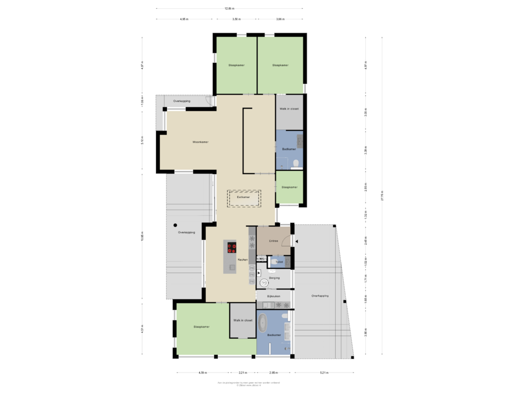 Bekijk plattegrond van Begane grond van Rect. Driessenstraat 4