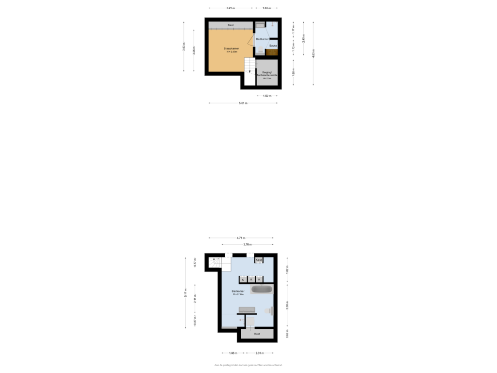 Bekijk plattegrond van Kelder van Bemuurde Weerd O.Z. 29